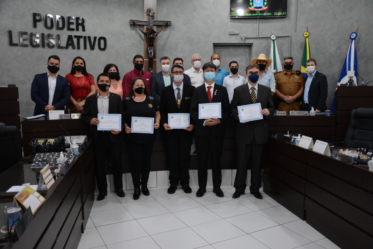 Última Sessão Ordinária Do Ano é Marcada Por Homenagens Tribuna De Cianorte 1954