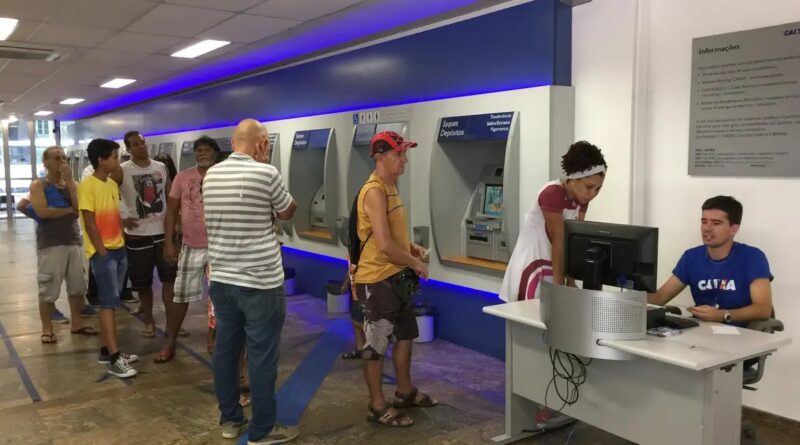 Fila na Caixa Economica Federal