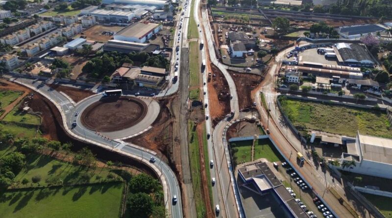 Obras Viaduto da Puc, em Londrina